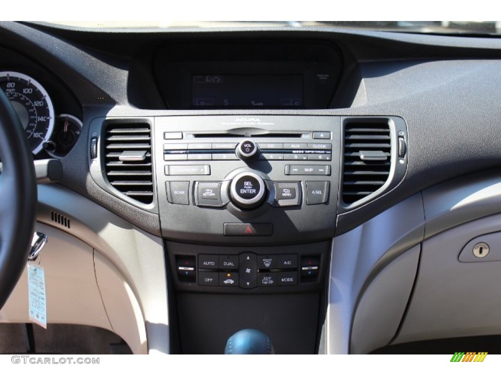 2009 TSX Sedan - Vortex Blue Pearl / Taupe photo #18