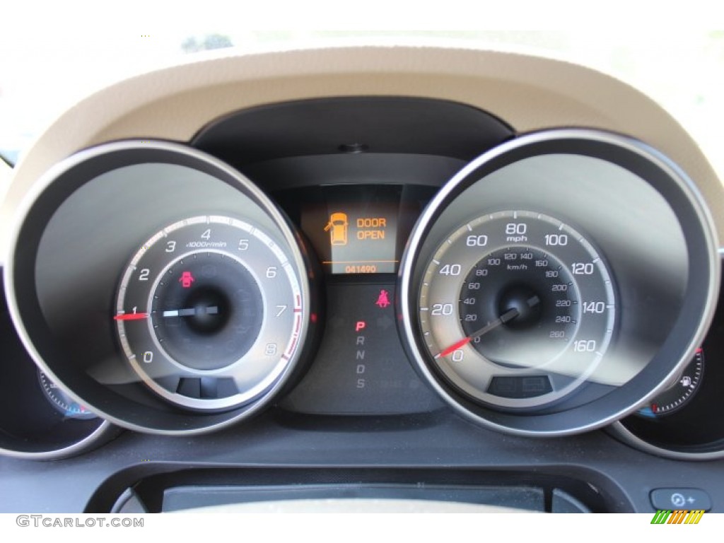 2010 Acura MDX Standard MDX Model Gauges Photo #65978304