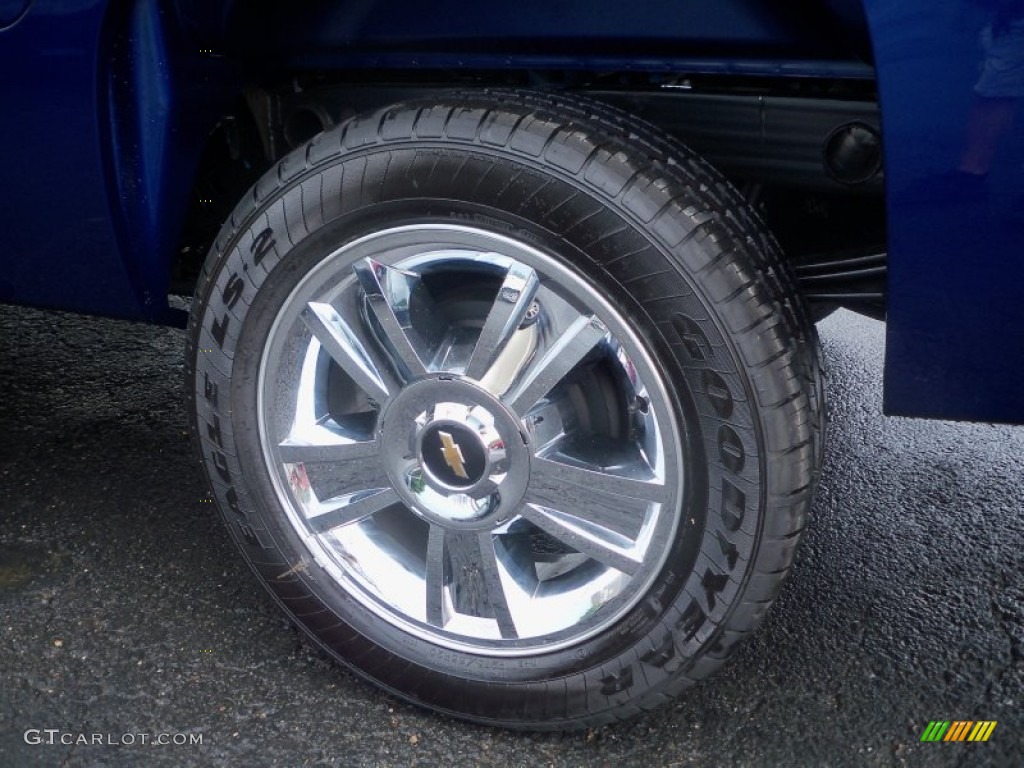 2012 Silverado 1500 LT Crew Cab 4x4 - Blue Topaz Metallic / Ebony photo #9