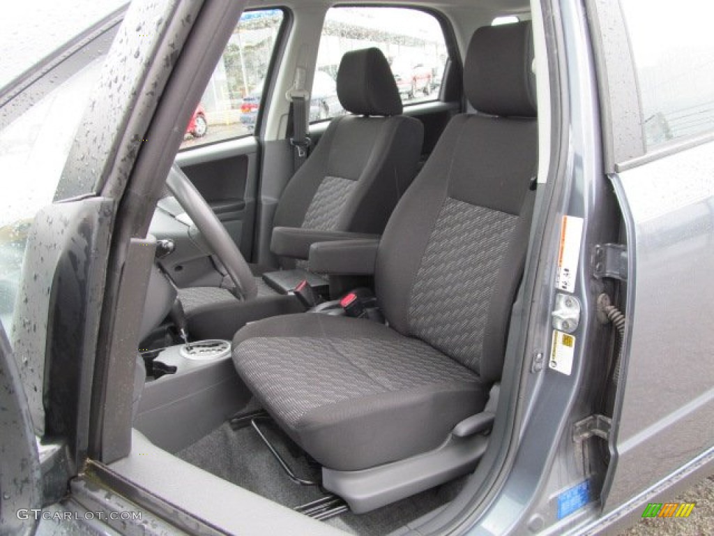 2009 SX4 Crossover Technology AWD - Azure Gray Metallic / Black photo #15