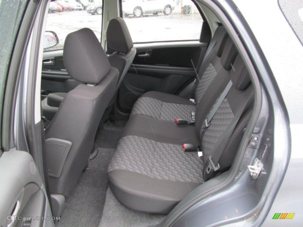 2009 SX4 Crossover Technology AWD - Azure Gray Metallic / Black photo #21