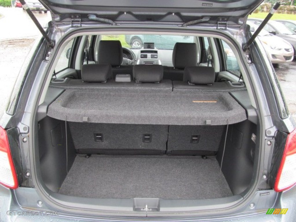 2009 SX4 Crossover Technology AWD - Azure Gray Metallic / Black photo #22