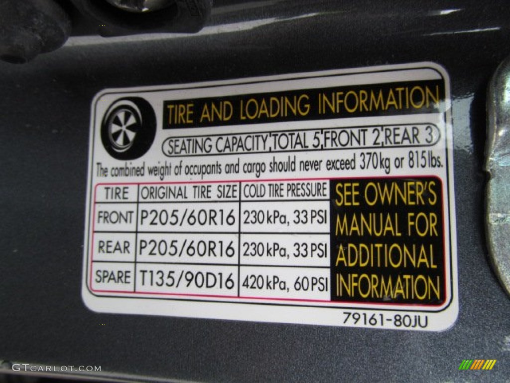 2009 SX4 Crossover Technology AWD - Azure Gray Metallic / Black photo #27
