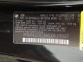 Info Tag of 2012 6 Series 650i Convertible
