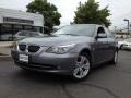 Space Grey Metallic 2009 BMW 5 Series 528xi Sedan