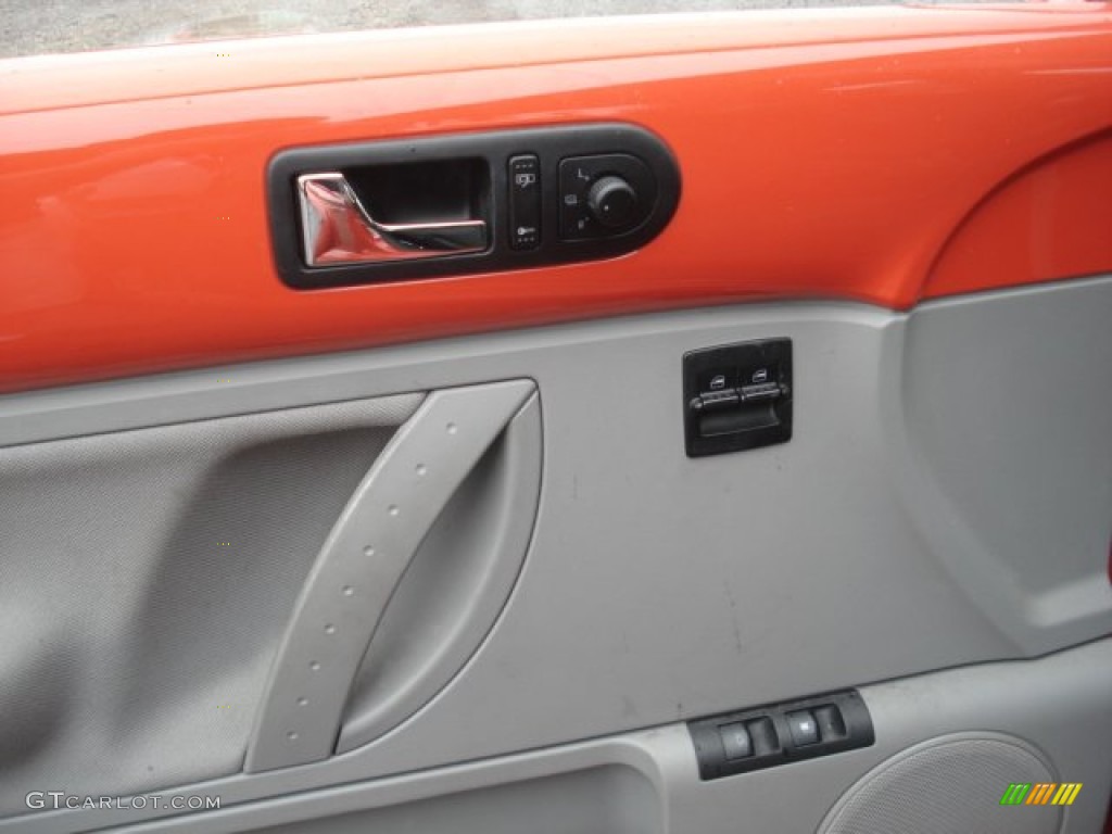 2005 New Beetle GLS Coupe - Sundown Orange / Grey photo #14