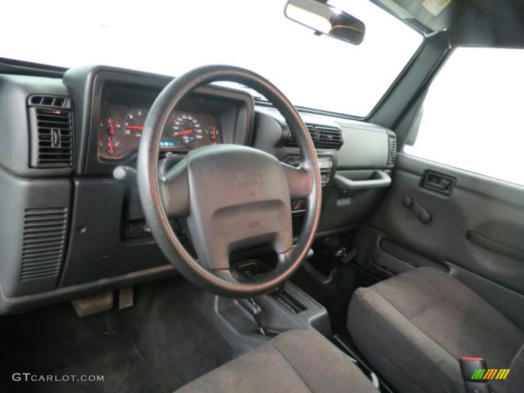 2004 Wrangler X 4x4 - Patriot Blue Pearl / Dark Slate Gray photo #5