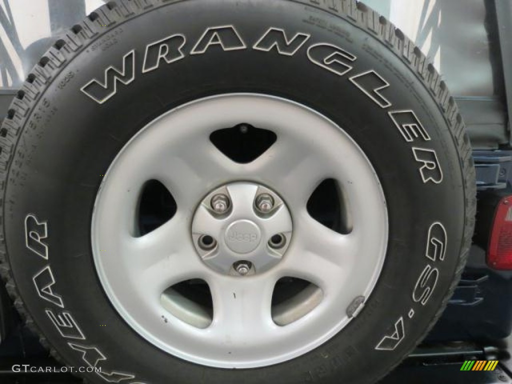 2004 Wrangler X 4x4 - Patriot Blue Pearl / Dark Slate Gray photo #20