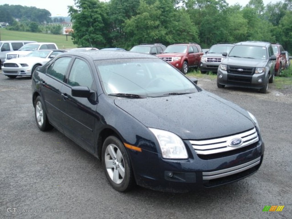 Dark Blue Ink Metallic 2009 Ford Fusion SE Exterior Photo #65982339
