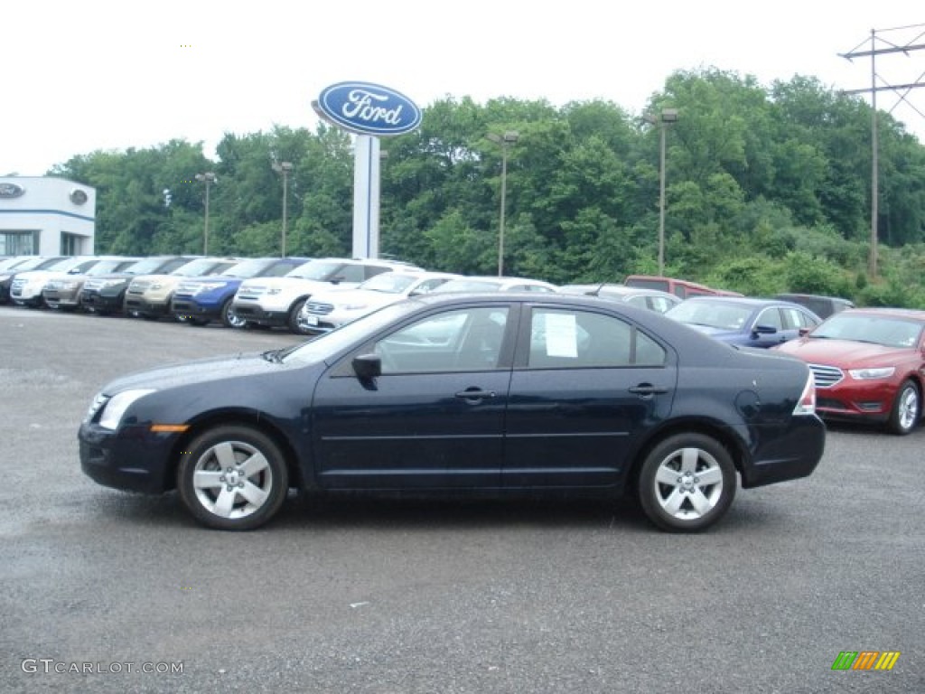 Dark Blue Ink Metallic 2009 Ford Fusion SE Exterior Photo #65982366