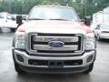 2012 Vermillion Red Ford F450 Super Duty XL Crew Cab 4x4  photo #3