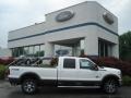 2012 Oxford White Ford F350 Super Duty Lariat Crew Cab 4x4  photo #1
