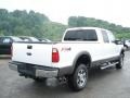 2012 Oxford White Ford F350 Super Duty Lariat Crew Cab 4x4  photo #8