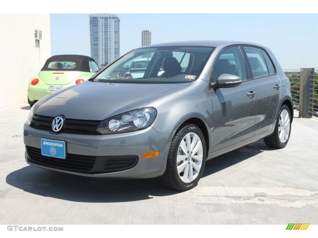 United Gray Metallic 2012 Volkswagen Golf 4 Door Exterior Photo #65984538