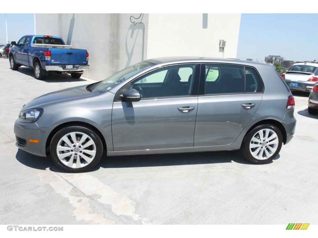 United Gray Metallic 2012 Volkswagen Golf 4 Door Exterior Photo #65984547