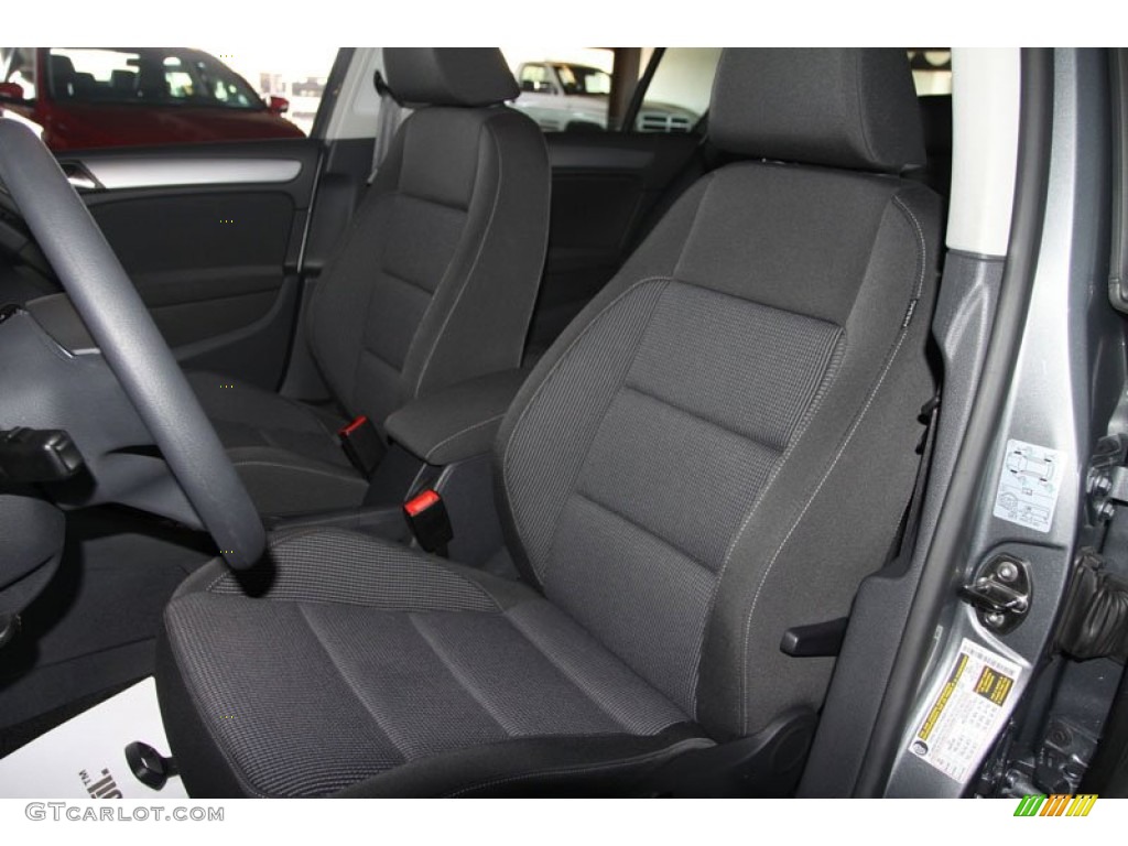 Titan Black Interior 2012 Volkswagen Golf 4 Door Photo #65984625