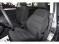 2012 Volkswagen Golf Titan Black Interior Front Seat Photo