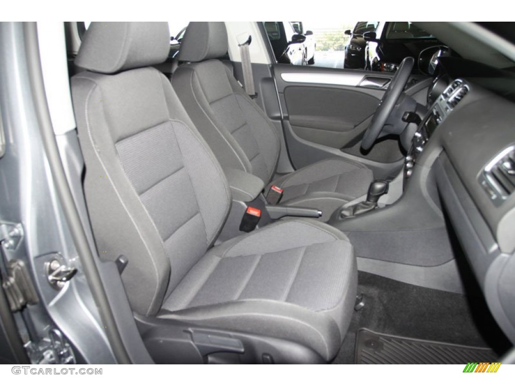 Titan Black Interior 2012 Volkswagen Golf 4 Door Photo #65984715