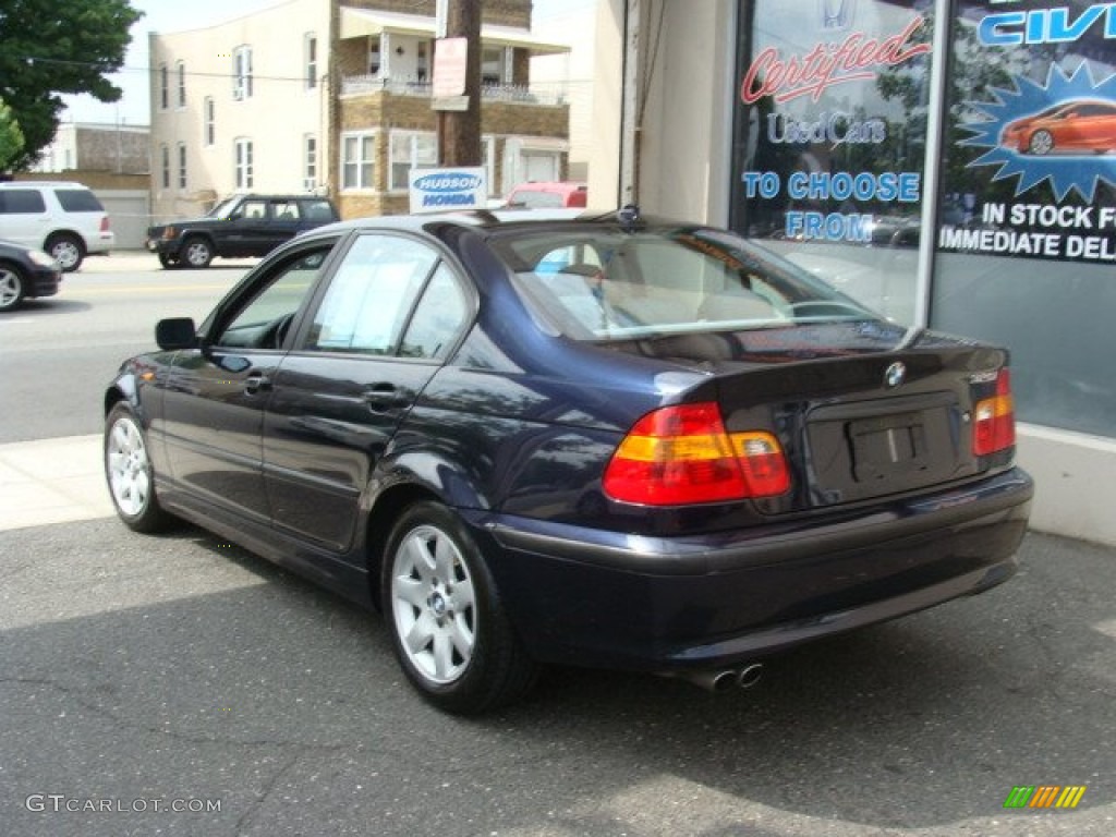 2004 3 Series 325i Sedan - Orient Blue Metallic / Grey photo #4