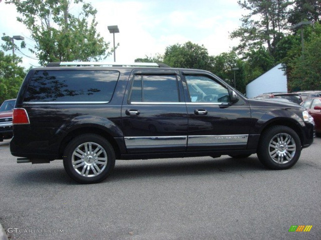 2007 Navigator L Ultimate 4x4 - Dark Amethyst Metallic / Stone photo #3