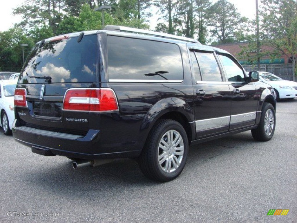 2007 Navigator L Ultimate 4x4 - Dark Amethyst Metallic / Stone photo #4