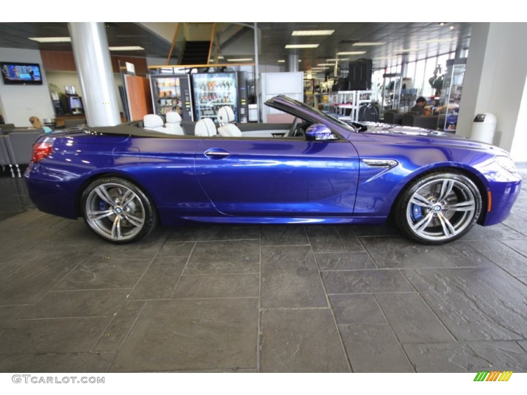 San Marino Blue Metallic 2012 BMW M6 Convertible Exterior Photo #65988594