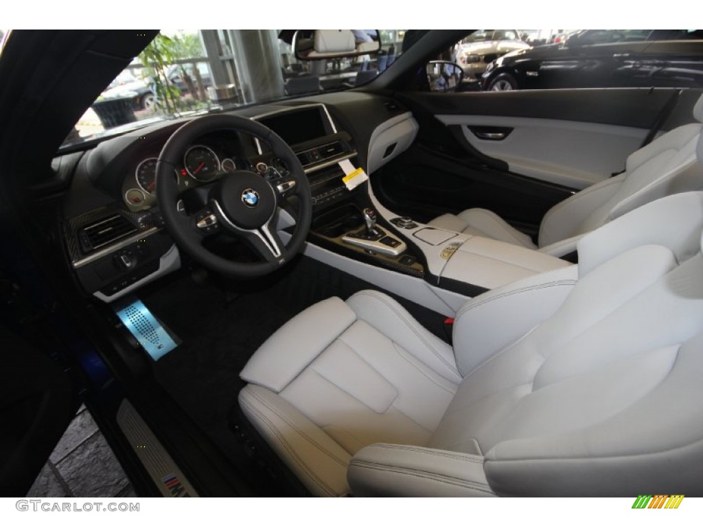 Silverstone II Interior 2012 BMW M6 Convertible Photo #65988603
