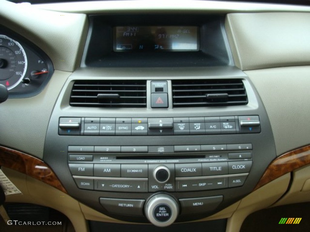 2010 Accord EX-L Sedan - Basque Red Pearl / Ivory photo #12