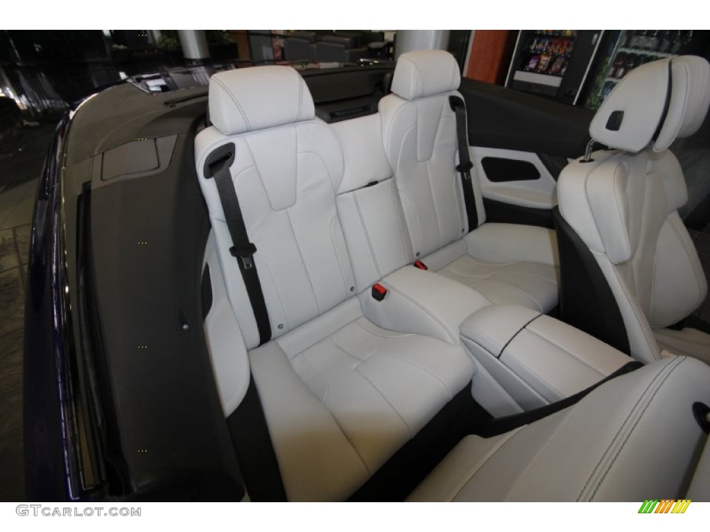 2012 BMW M6 Convertible Rear Seat Photo #65988855