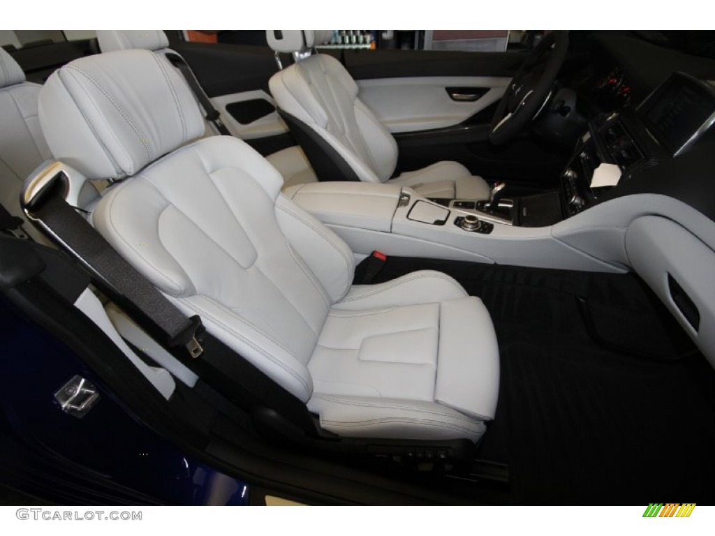 Silverstone II Interior 2012 BMW M6 Convertible Photo #65988894