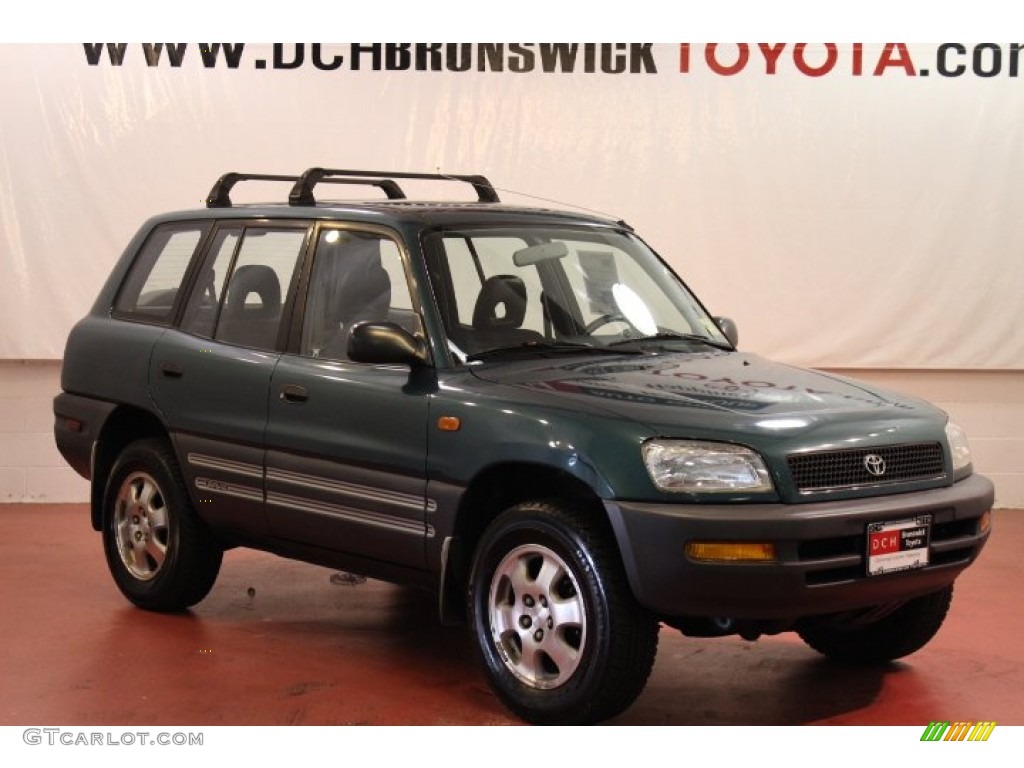 Dark Green Metallic Toyota RAV4