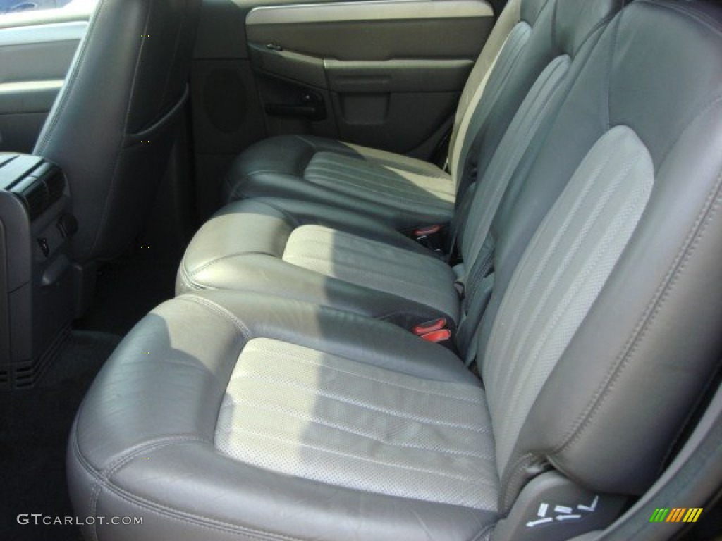 Dark Graphite Interior 2002 Mercury Mountaineer AWD Photo #65989293