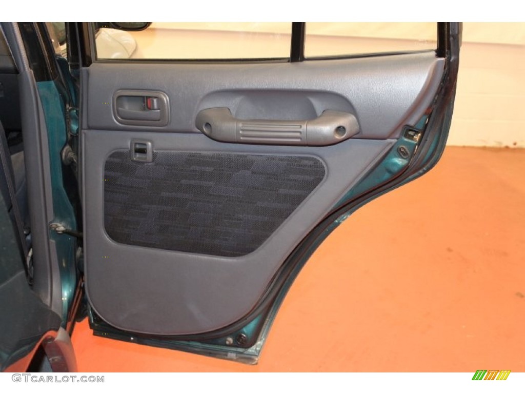 1997 RAV4 4WD - Dark Green Metallic / Gray photo #18