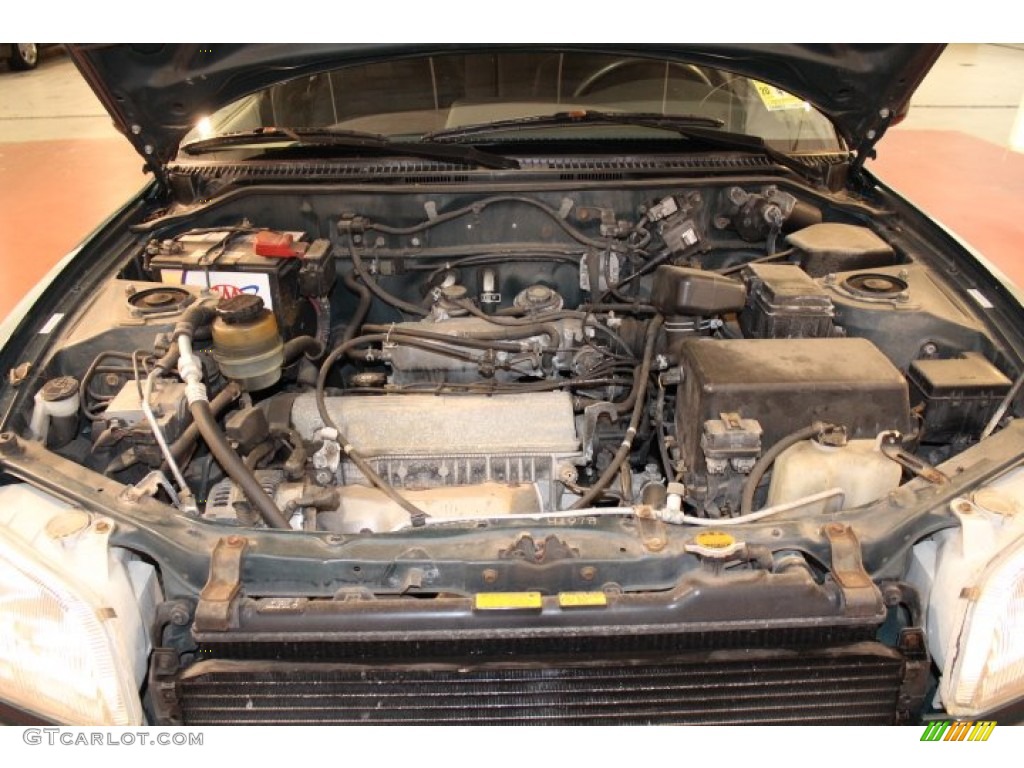 1997 RAV4 4WD - Dark Green Metallic / Gray photo #22