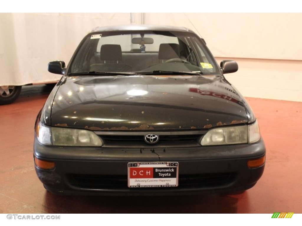 1993 Corolla  - Black Metallic / Dark Gray photo #2