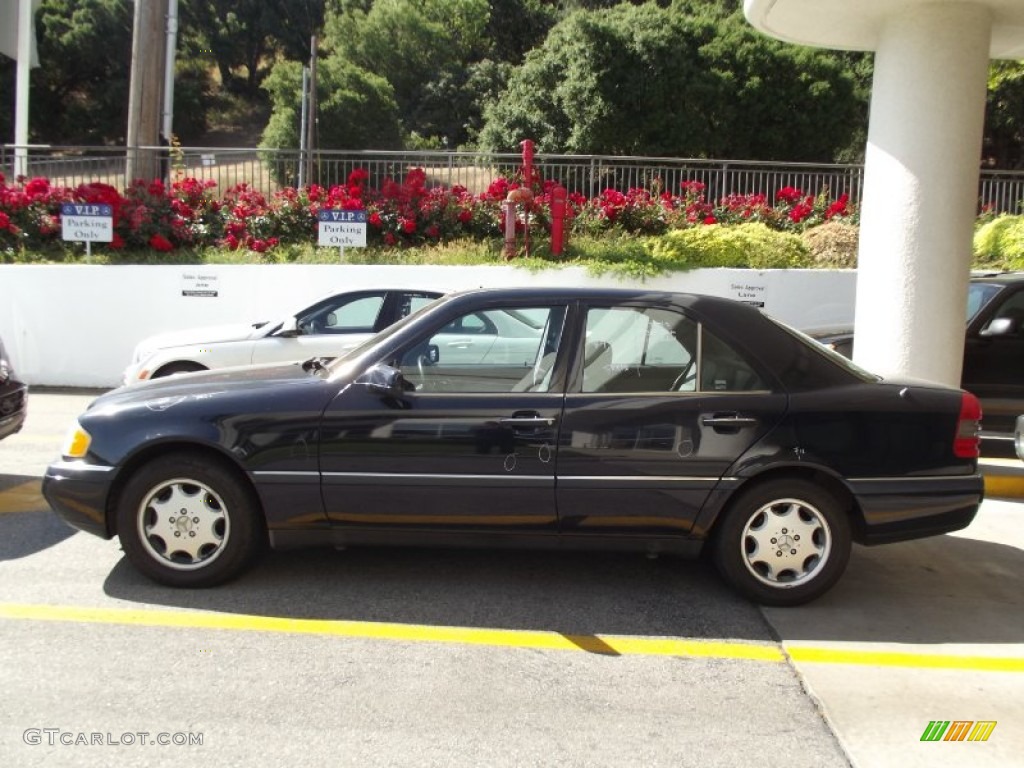 1995 C 280 Sedan - Midnight Blue / Grey photo #3