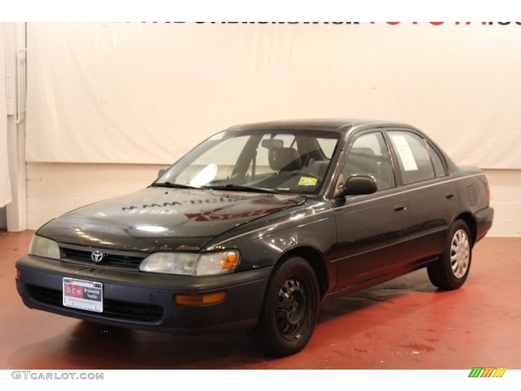 1993 Corolla  - Black Metallic / Dark Gray photo #4