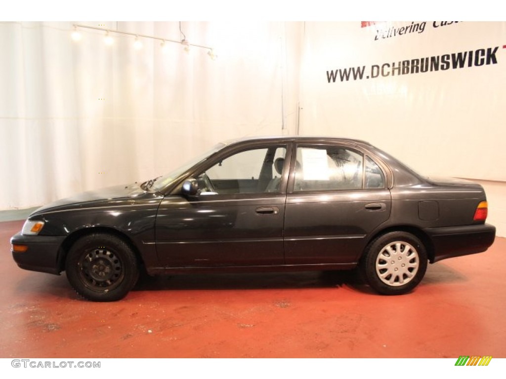 1993 Corolla  - Black Metallic / Dark Gray photo #5