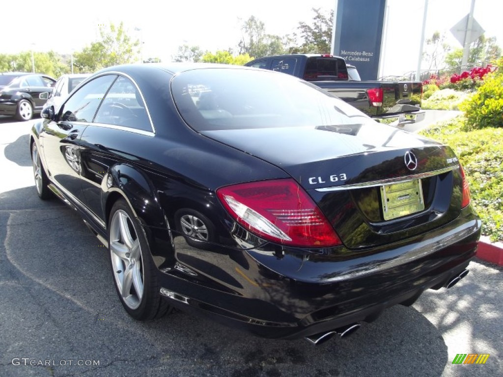 2008 CL 63 AMG - Black / Black photo #2