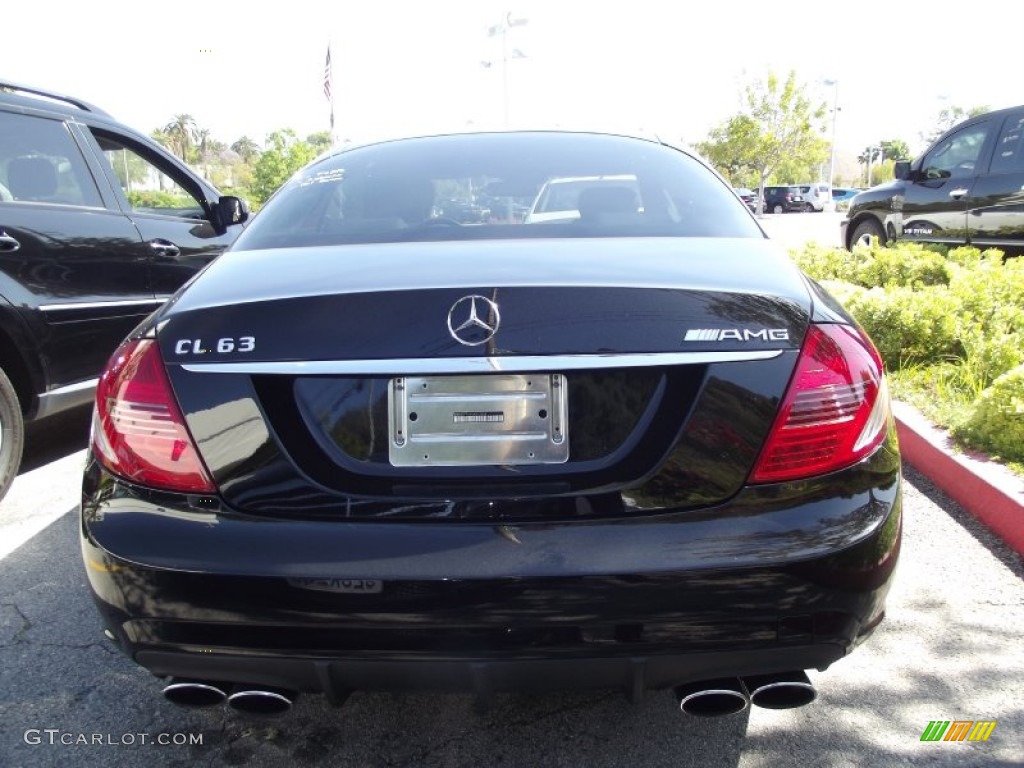 2008 CL 63 AMG - Black / Black photo #3