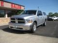 2010 Bright Silver Metallic Dodge Ram 1500 SLT Quad Cab 4x4  photo #1