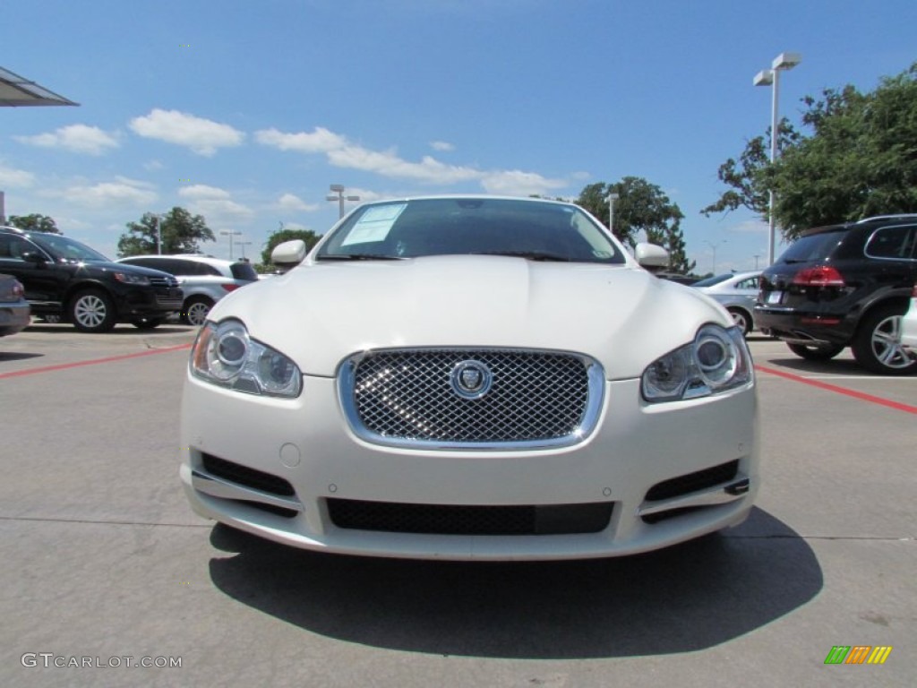 Porcelain White 2010 Jaguar XF XF Supercharged Sedan Exterior Photo #65990907