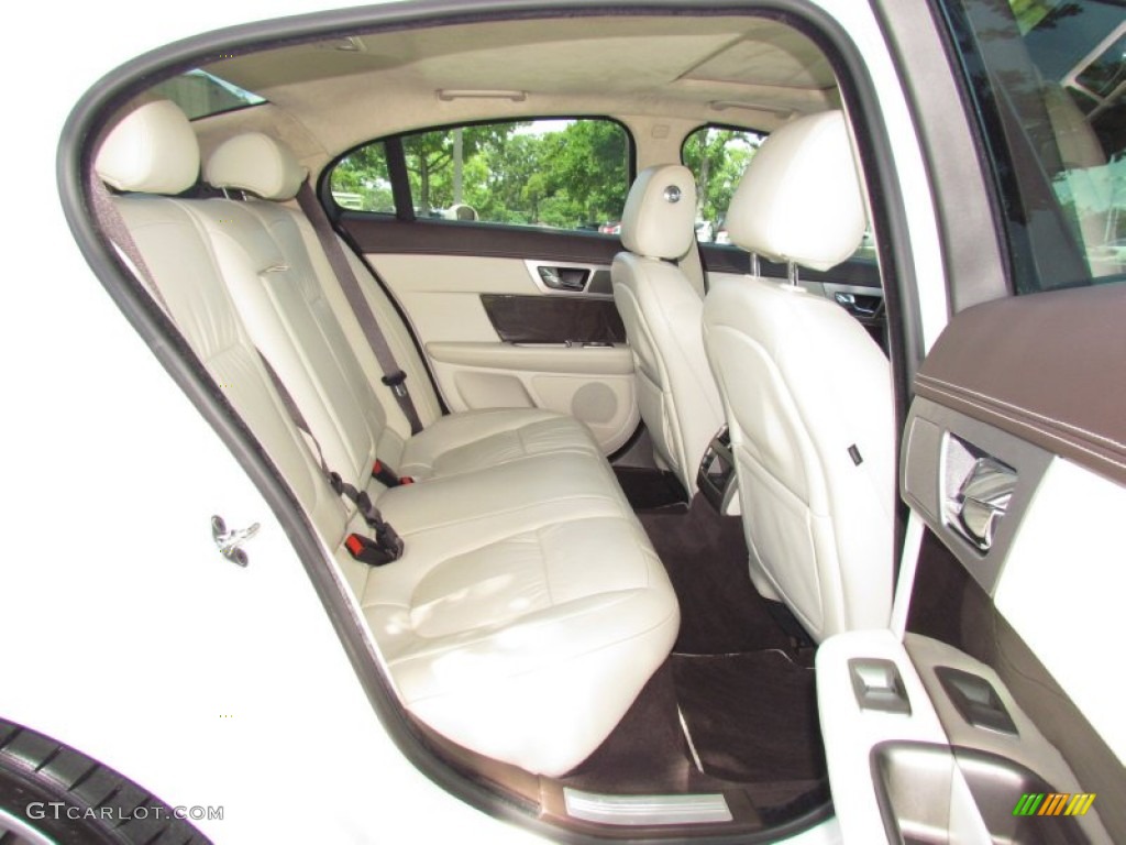 Ivory Interior 2010 Jaguar XF XF Supercharged Sedan Photo #65990916