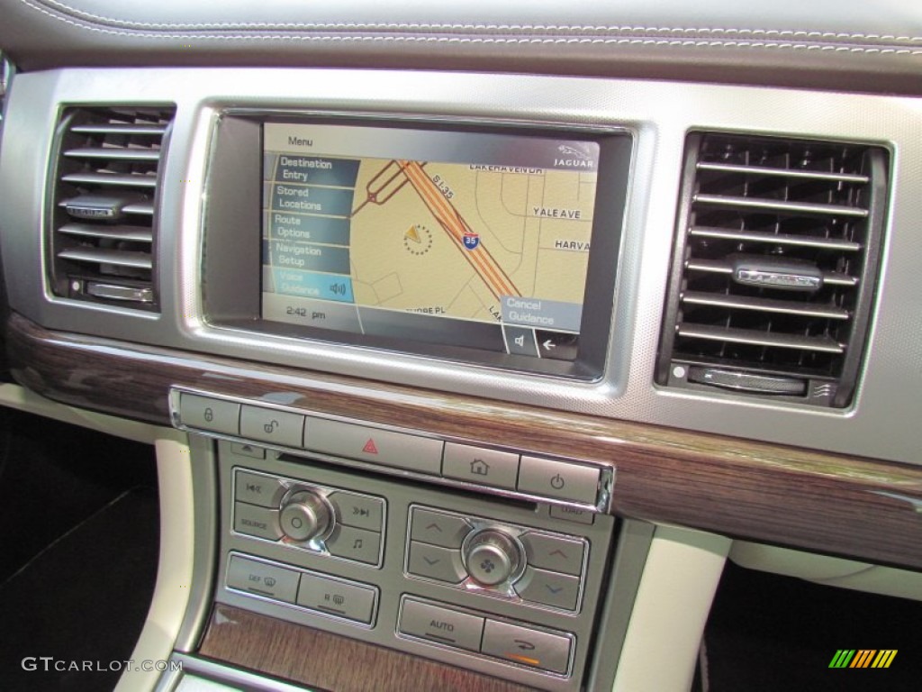 2010 Jaguar XF XF Supercharged Sedan Navigation Photo #65990973