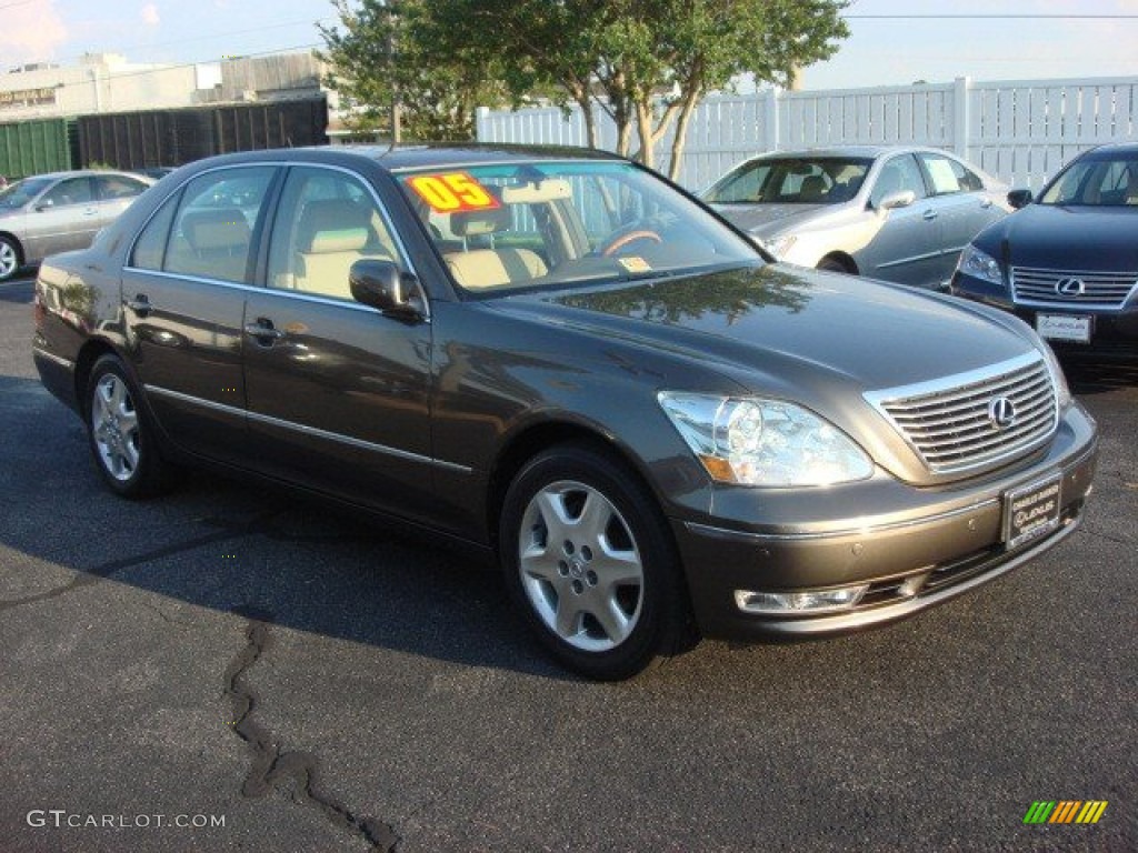 2005 LS 430 Sedan - Briarwood Pearl / Cashmere photo #2