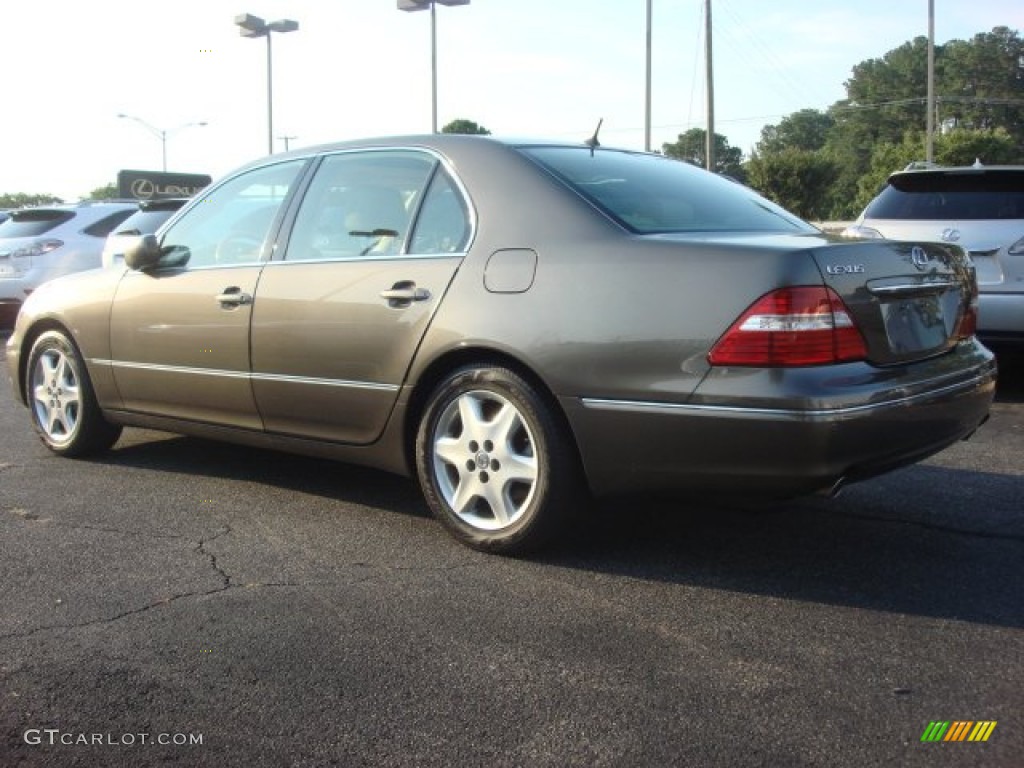 2005 LS 430 Sedan - Briarwood Pearl / Cashmere photo #4