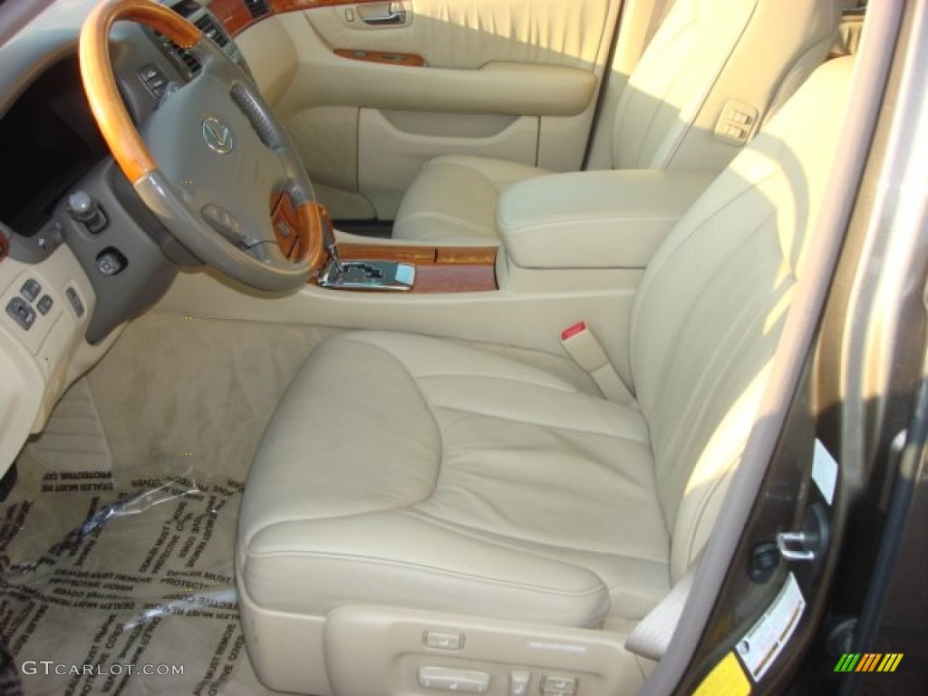 2005 LS 430 Sedan - Briarwood Pearl / Cashmere photo #7