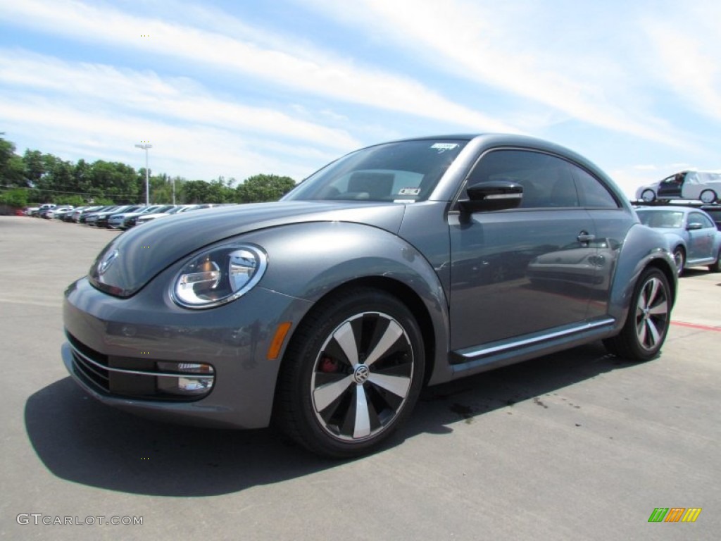 Platinum Gray Metallic Volkswagen Beetle