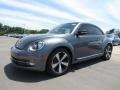 2012 Platinum Gray Metallic Volkswagen Beetle Turbo  photo #1