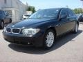 2002 Jet Black BMW 7 Series 745i Sedan  photo #7